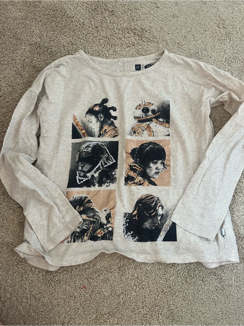 5/$25 Star Wars long sleeve